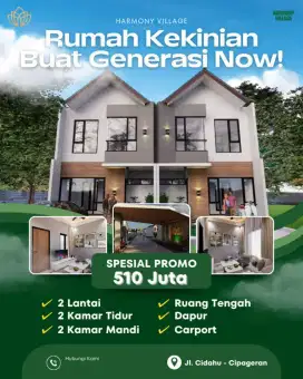 Rumah Minimalis Modern Strategis Cidahu Cipageran