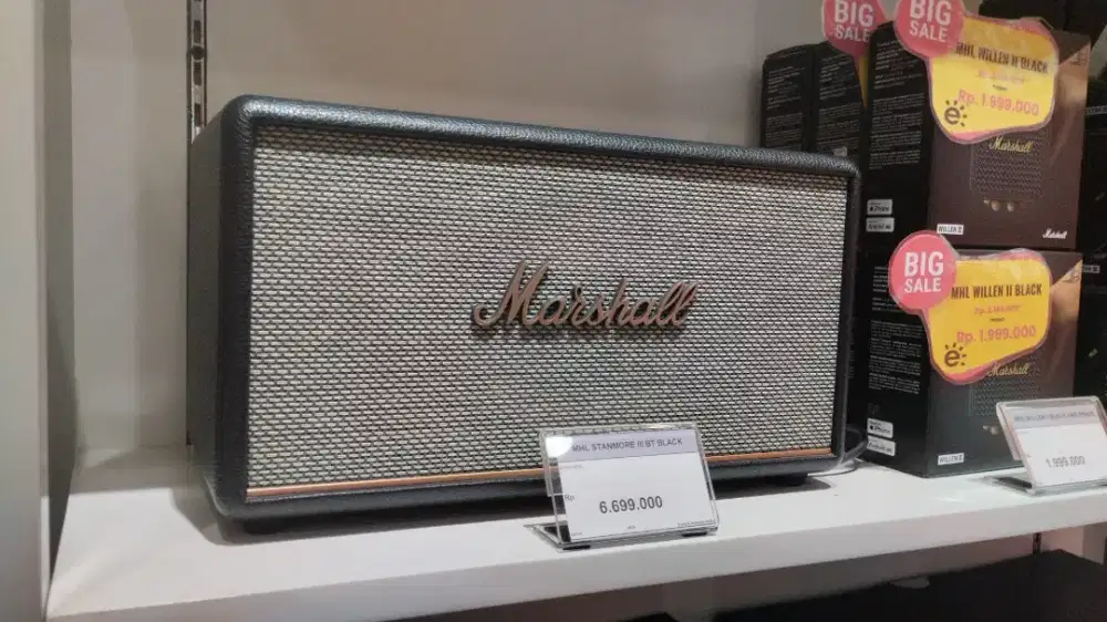 Promo Cicilan 0% Speaker Marshal Stanmore III Cukup KTP