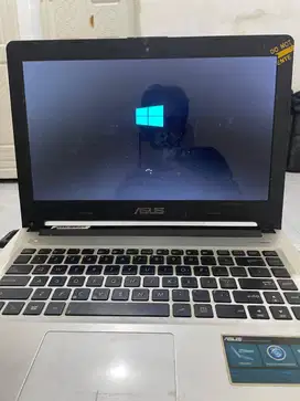 Laptop ASUS A46CB upgrade SSD&RAM & baru ganti pasta gaming
