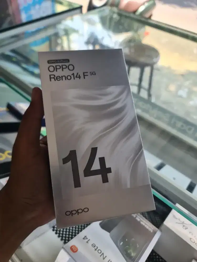 New oppo Reno 14f 5G ram12/256 garansi resmi 1 tahun