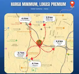 Rumah Dekat Jaksel dan Pondok Cabe Tangsel at Barazaki Cinangka