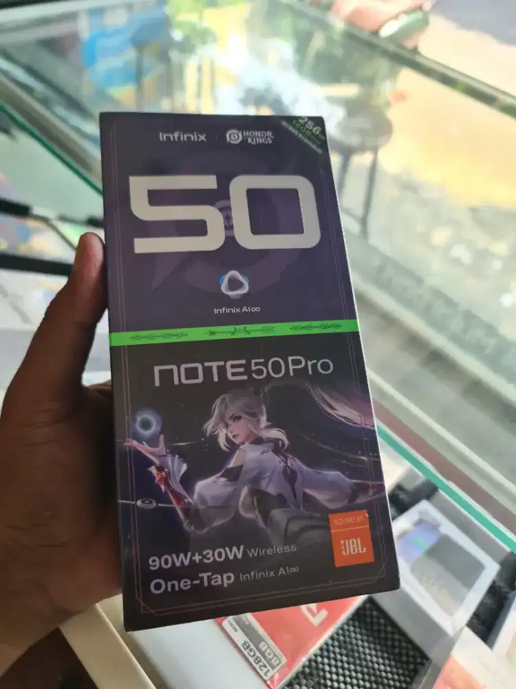 New infinix note 50 pro ram8/256  garansi resmi 1 tahun