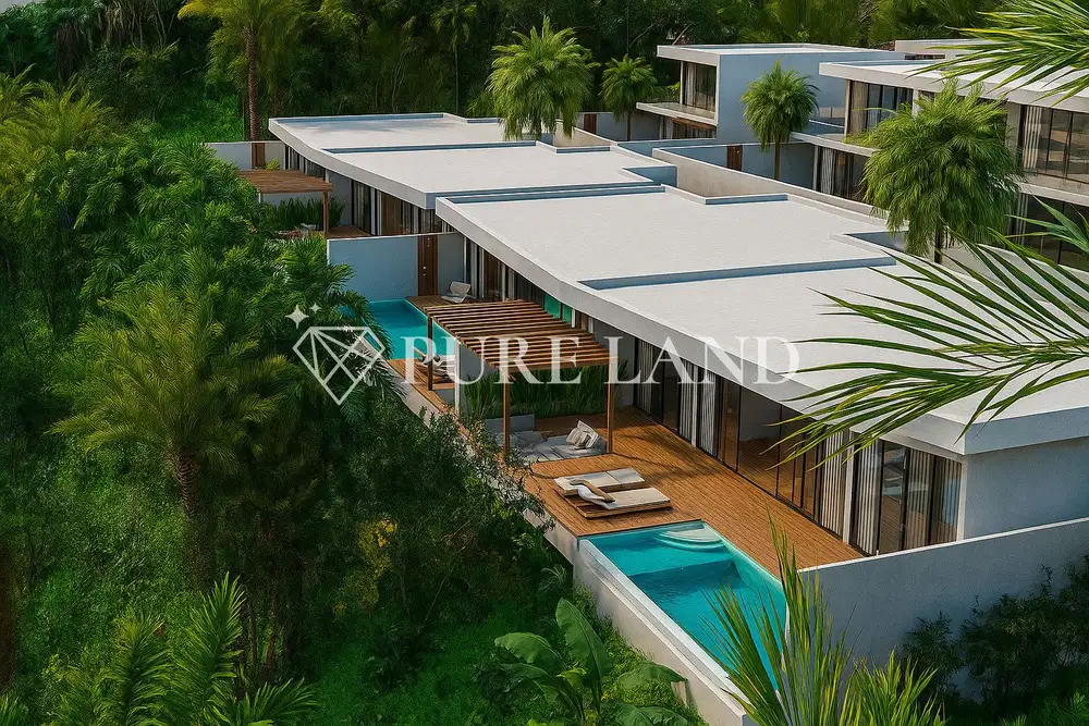 2BR Luxury Hillside Villas in Ubud