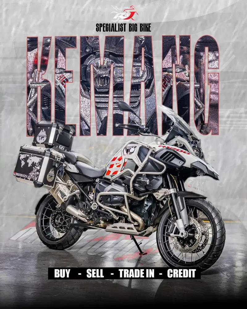 (BPKB & STNK) BMW R1200 GS K51 Nik 2016 With Box KM 12.000 r1,r6,zx