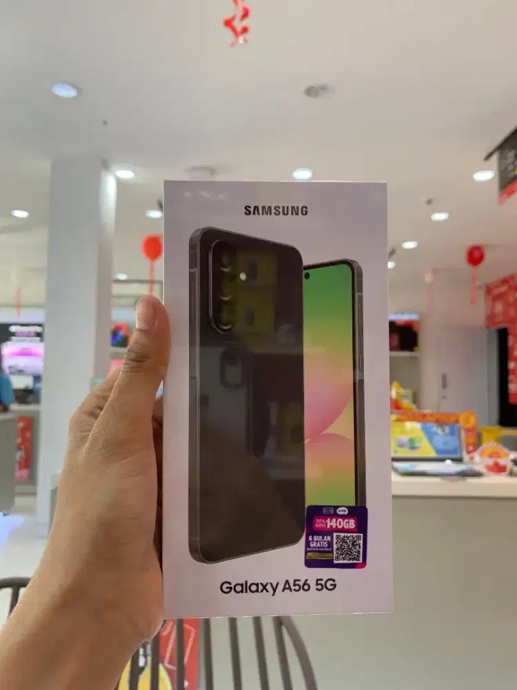 SAMSUNG A56 8/256 FREE ADAPTOR DAN PAKET DATA EXIS