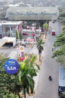 DIJUAL TANAH KOMERSIAL DIJALAN UTAMA UNTUK FnB,Sekolah,Supermarket,Hotel,Showroom