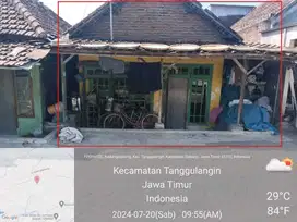 RUMAH DI KELURAHAN KEDUNG BANTENG, TANGGULANGIN, SIDOARJO