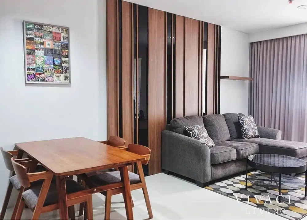 Dijual 2BR Lexington Residence Furnished Rapih Siap Huni