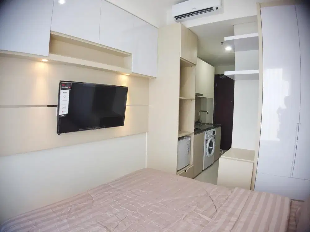 Jual Puri Mansion Apartemen Bagus Studio Furnished Jakarta Barat