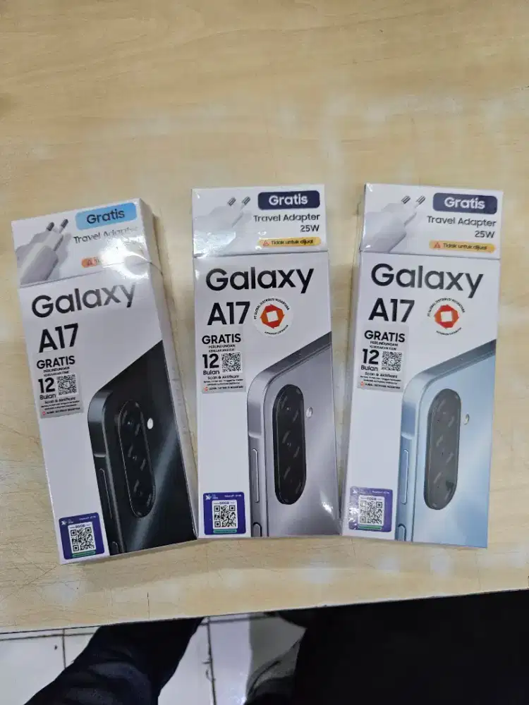 NEW SAMSUNG GALAXY A17 LTE 8/256 GARANSI RESMI