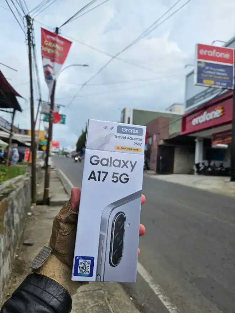 NEW SAMSUNG GALAXY A17 5G 8/256 GARANSI RESMI