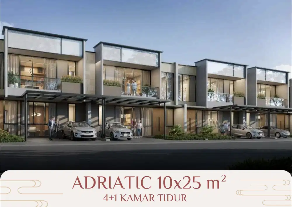 Rumah 2 Lantai Kota Bagan PIK 2