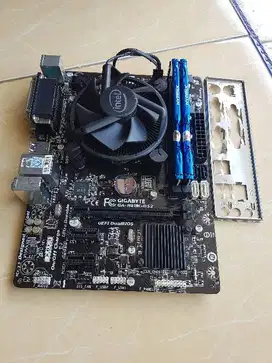 Sepaket Intel Core i3 4170 | Gigabyte H81M-DS2 | Ram 16GB DDR3