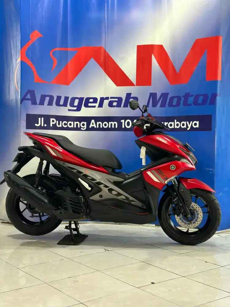 low KM Yamaha Aerox VVA STD 155cc Tahun 2018