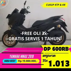 DP PROMO 600RB KREDIT YAMAHA NMAX 2018 ANGSURAN SANGAT RENDAH FREE OLI