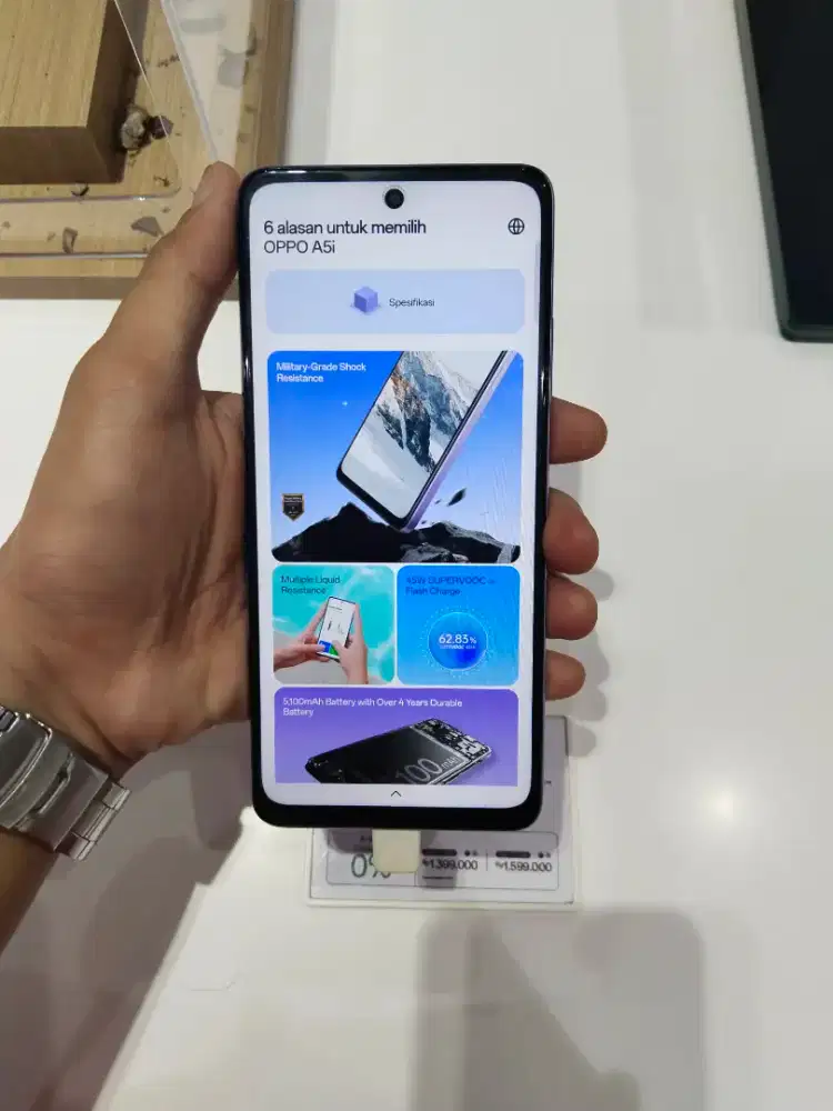 Promo HP oppo A5i ram 8 /128 gb promo cicilan hanya pakai KTP