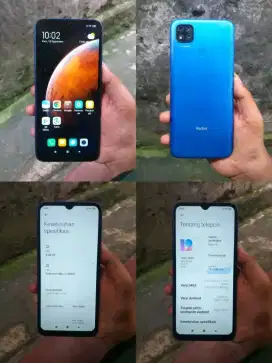 Redmi 9c ram 4 64 siap pakai