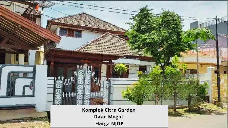Rumah Dalam Komplek Harga NJOP Cengkareng JL Daan Mogot Jakarta Barat