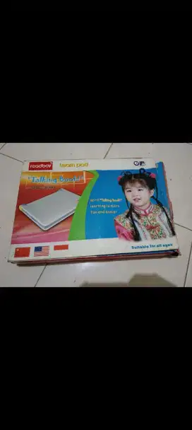 Dijual mainan Edukasi Learn Pad Talking Book