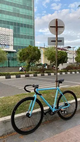 Sepeda Fixie Frame Evergreen size S