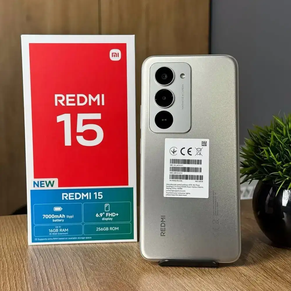 REDMI 15 BATERAI 7000 mAh