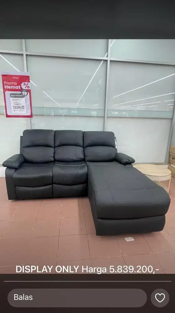 JUAL SOFA L SELMA RC