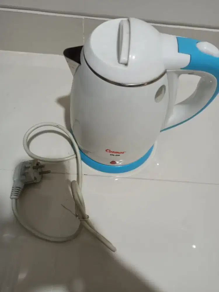 Teko Listrik Keetle Pemanas Air Masak Mendidih Listrik Mulus Normal