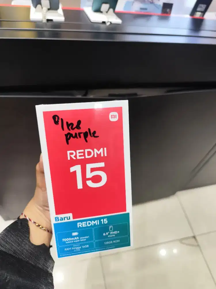 REDMI 15 TERBARU DAN TERMURAH