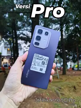 Infinix Note 50 Pro 8/256GB Ungu Mulus Perfect Garansi Juli 2026 Resmi