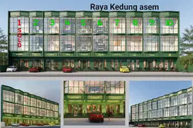 DIJUAL RUKO BARU 3 LANTAI JL. RAYA KEDUNG ASEM SURABAYA TIMUR