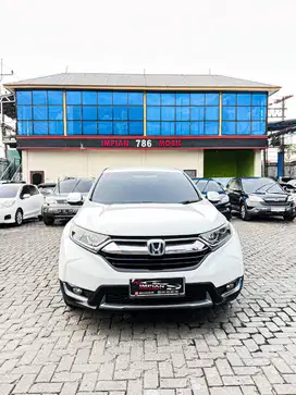 Honda CRV 1.5 Turbo A/T Putih 2017 raize rush hrv harrier cx 5 pajero