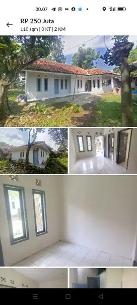 cianjur jual rumah  dekat alam Sunda