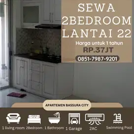 jarang ada 2kamar kosongan+kitchenset atas mall sewa apartemen bassura