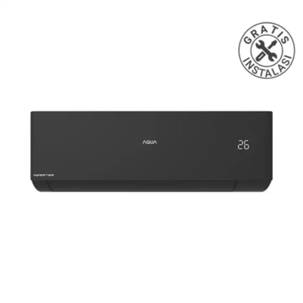 Aqua Air Conditioner 1 Pk Aqa-kcr10vsw - Hitam
