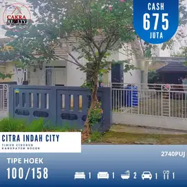 Rumah Tanah Luas Posisi Hoek Turun Harga 2740PUJ