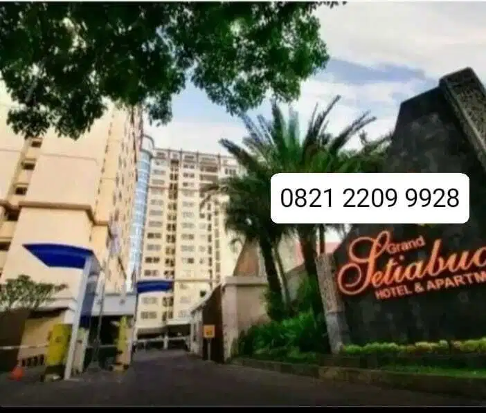 Apartemen Grand Setiabudi Bandung disewakan harian