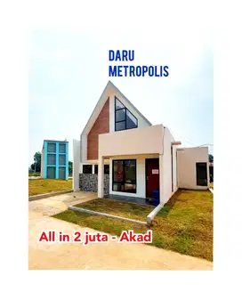 300 mtr dr Stasiun Daru, Dekat Exit tol, All in 2 juta bisa Akad.