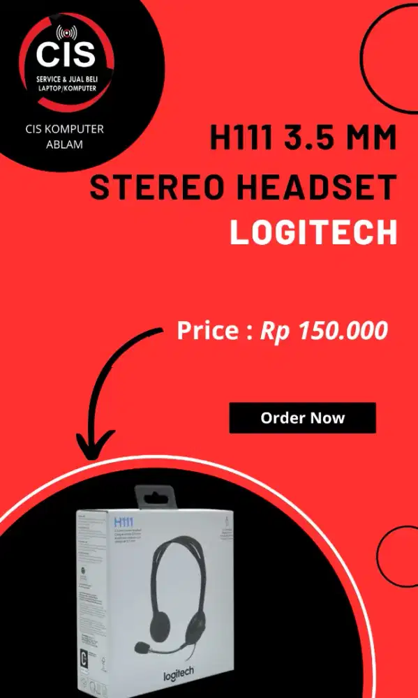 Stereo Headset Logitech