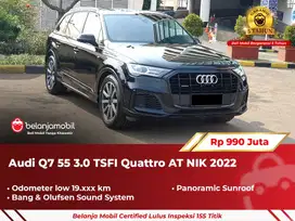[ GARANSI 5TH ] Audi Q7 Q 7 55 3.0 TSFI Quattro AT 2022/2023