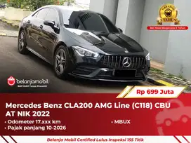 [ GARANSI 5TH ] Mercedes Benz Mercy CLA200 CLA 200 AMG AT 2022/2023