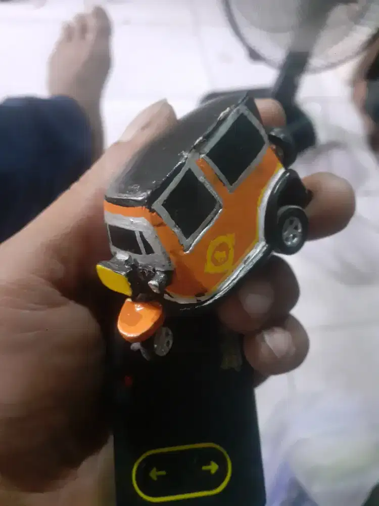 dijual bajai mini remot rc uni roda tiga