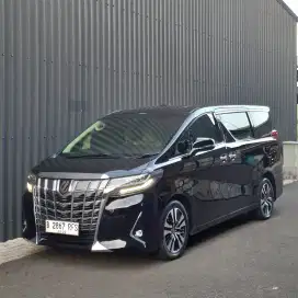 Toyota Alphard G 2.5 AT. Tahun 2020. Hitam. Perfect cond