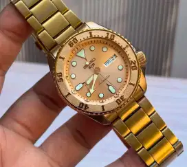 Jam tangan Seiko rose gold Automatic 4R36-08E0