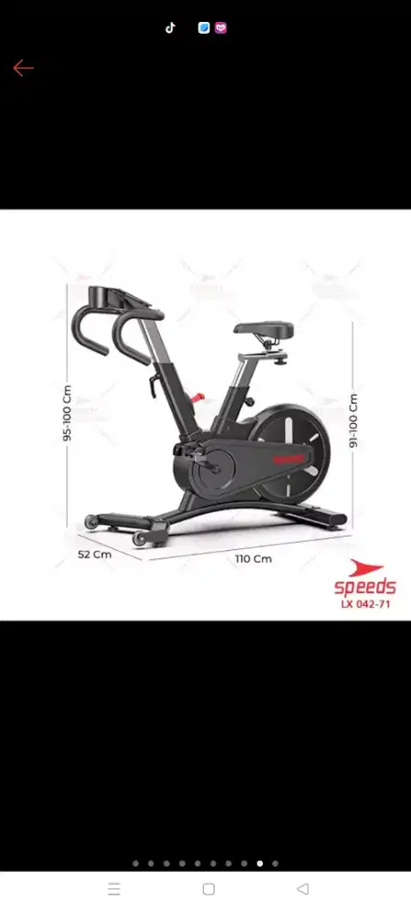 DIJUAL Sepeda SPEEDS LX 042 - 17 bekas