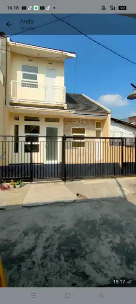 Rumah di jual dkt unmer Rp 315.000000