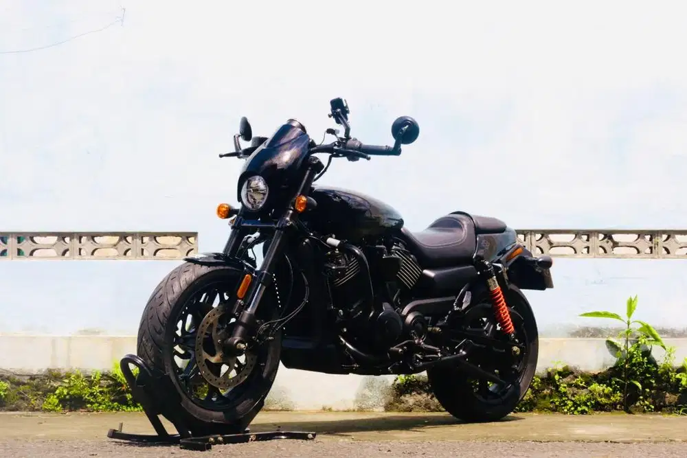 Harley davidson street Rod 750 ABS like new mesin sehat siap pakai gas