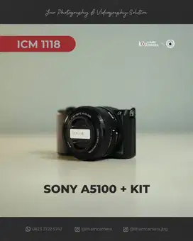 KAMERA SONY A5100 + KIT BLACK