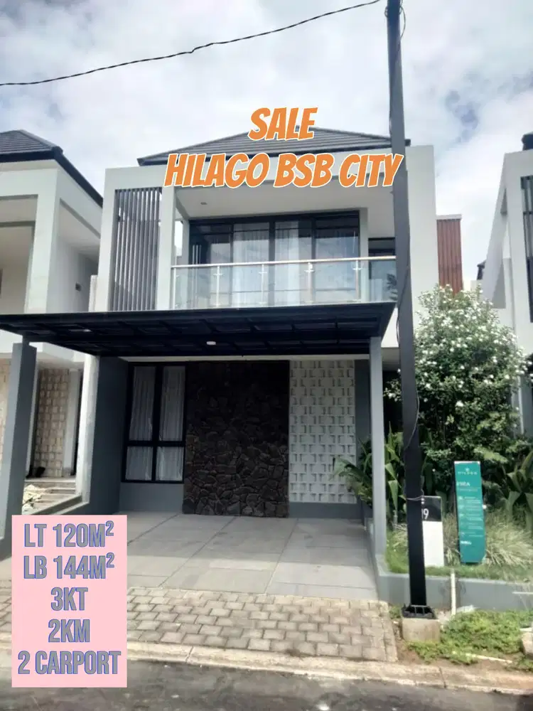 RUMAH BARU HILAGO BSB CITY SEMARANG