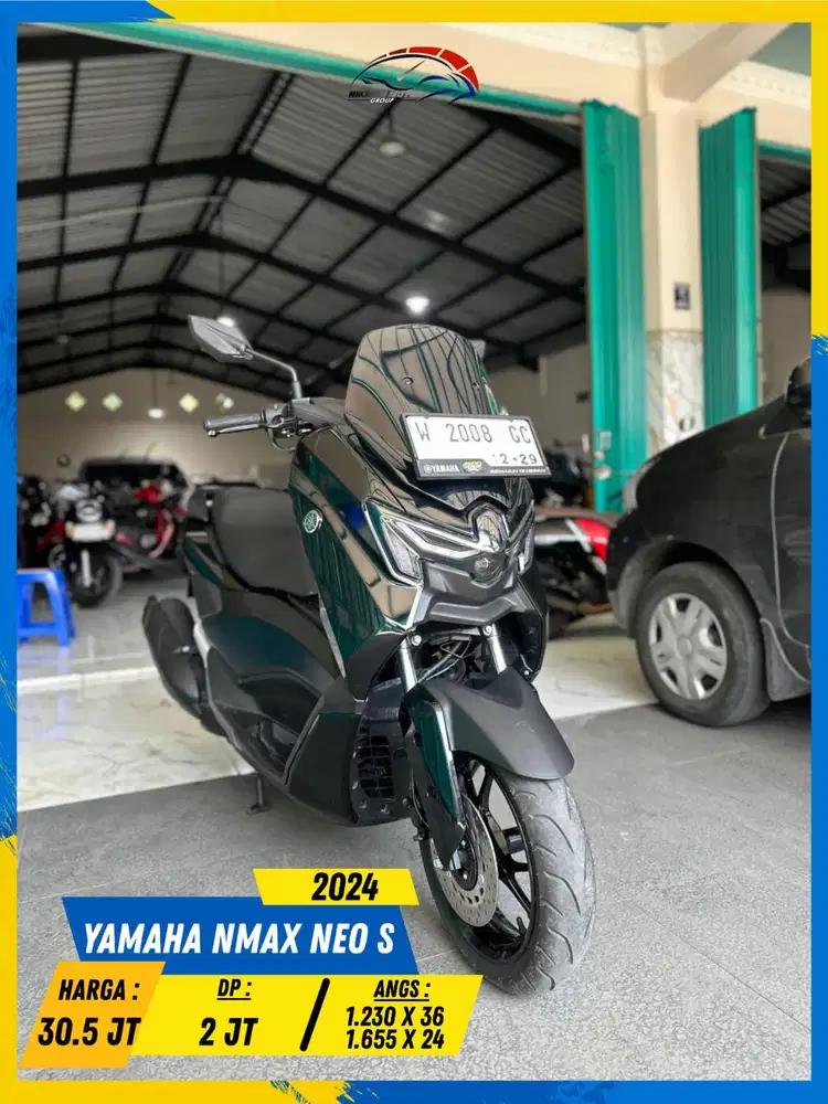 YAMAHA NMAX NEO S 2024 LIKE NEW MASZEHH HIKMAH MOTOR KEPUH