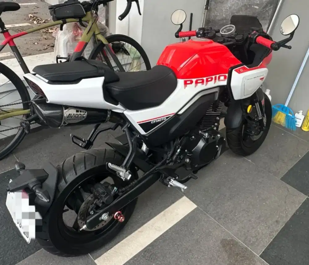 CF moto papio xo 1 merah mulus murah meriah